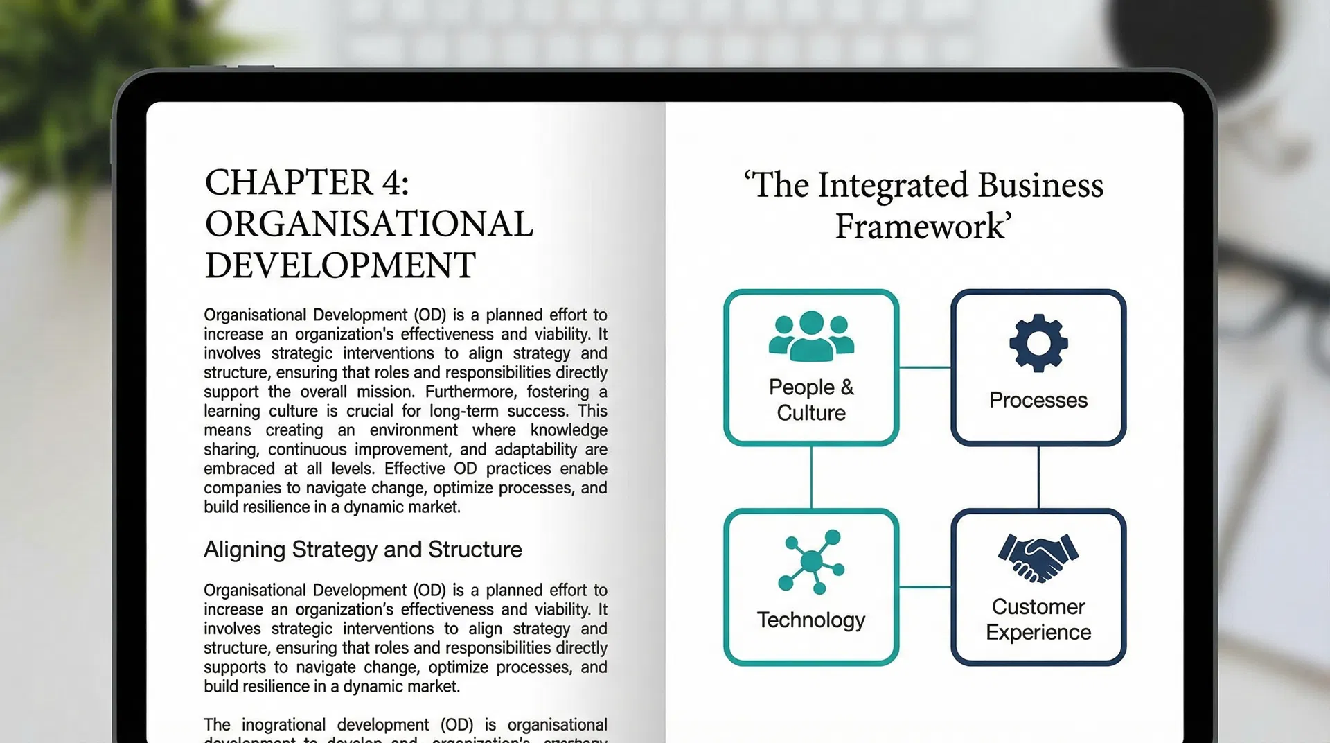 Chapter 4: Organisational Development Framework