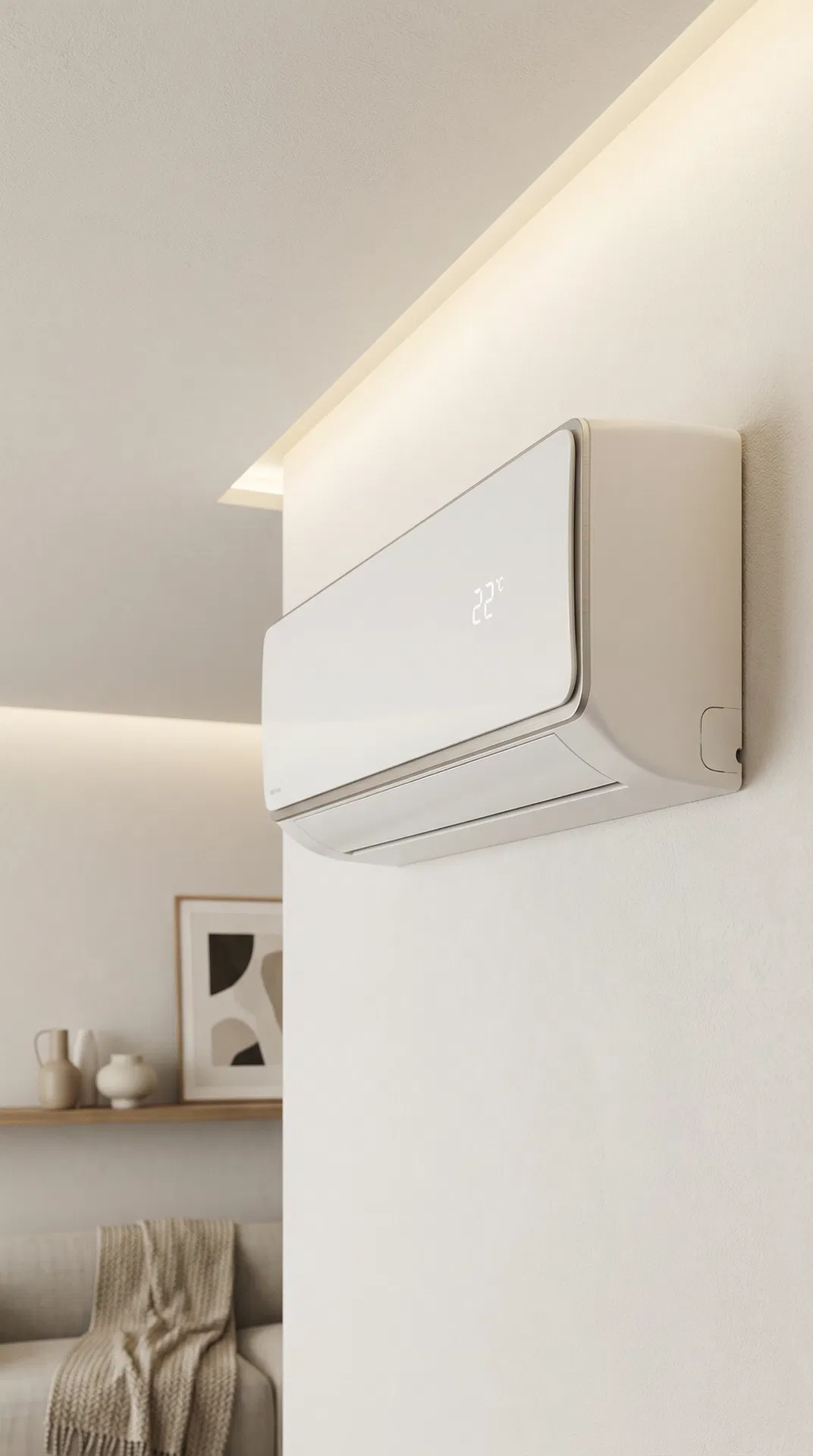 Split system air conditioning