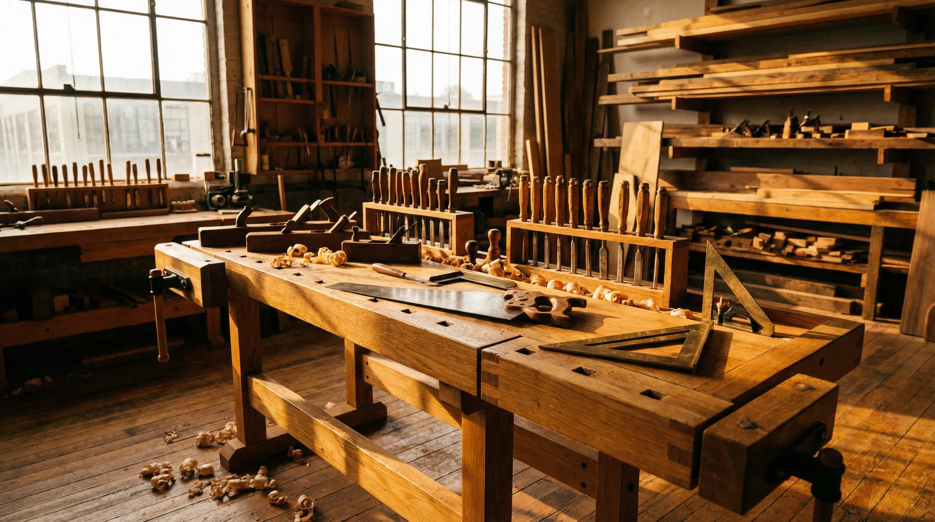 Woodworking workshop
