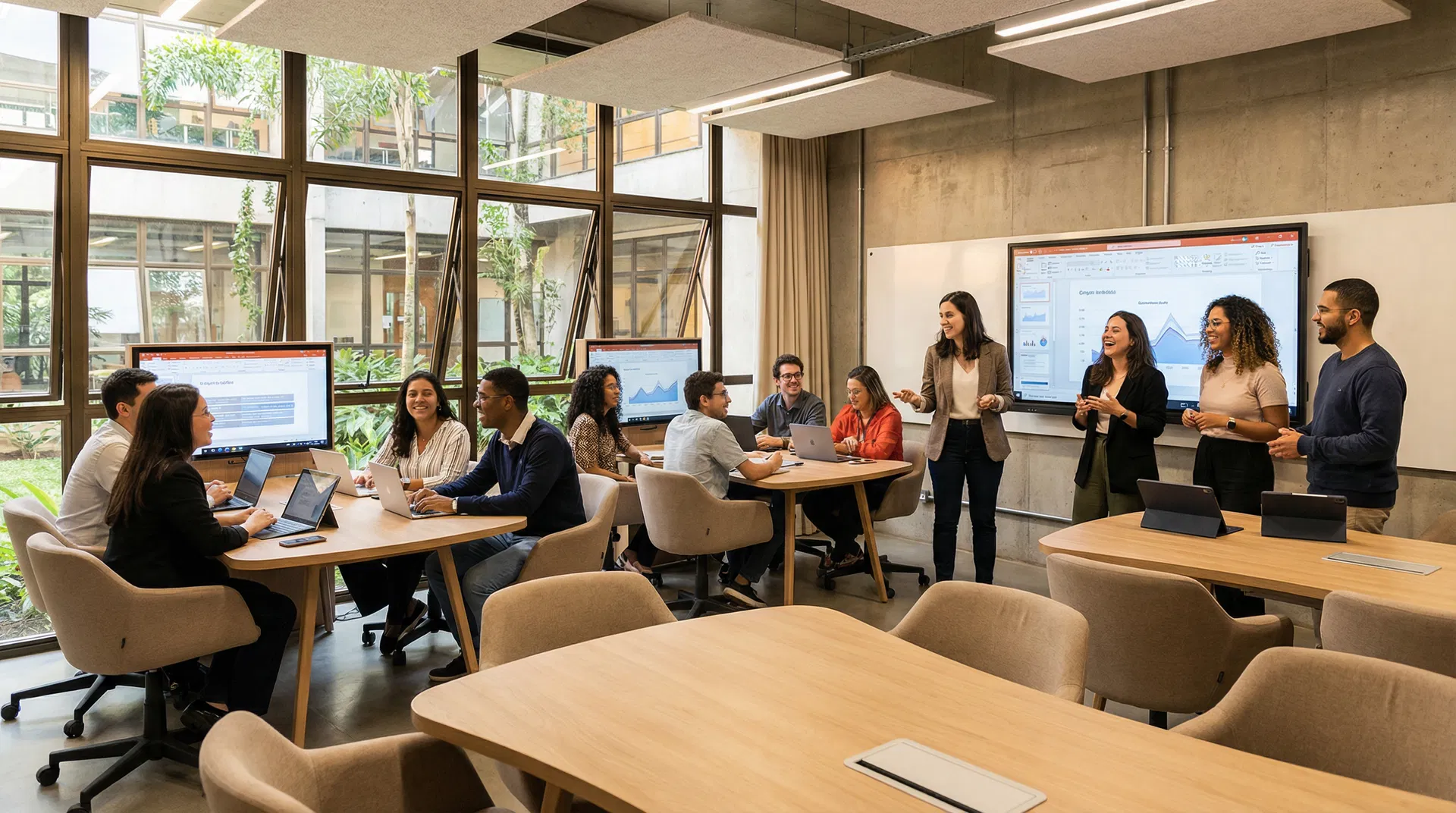 Sala de aula moderna UniLaSalle