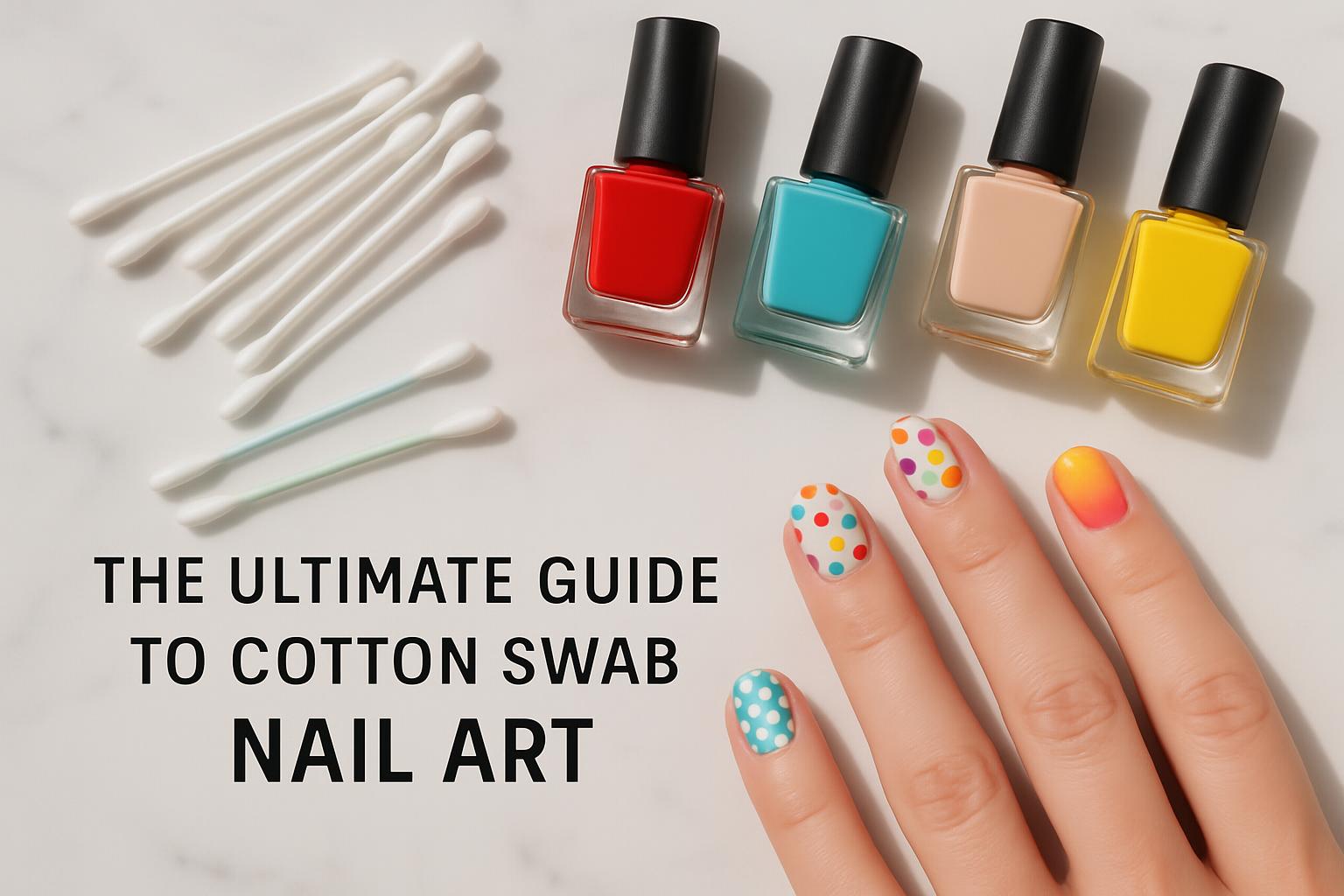 The Ultimate Guide to Cotton Swab Nail Art