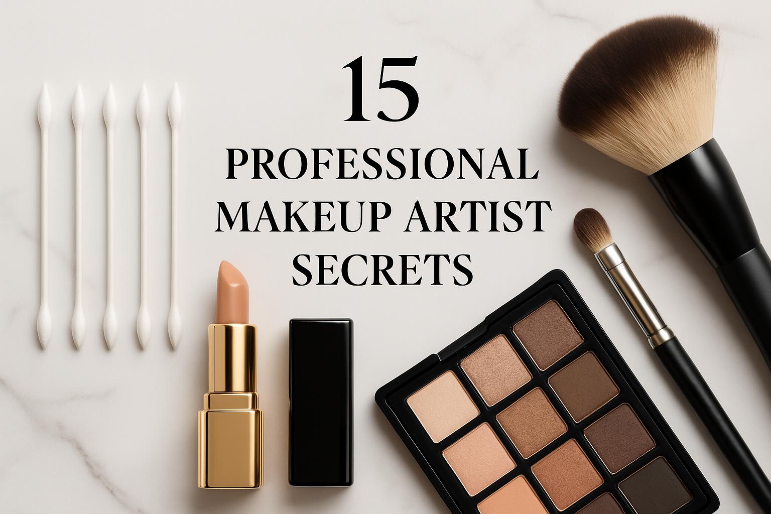 15 Professional Makeup Artist Secrets