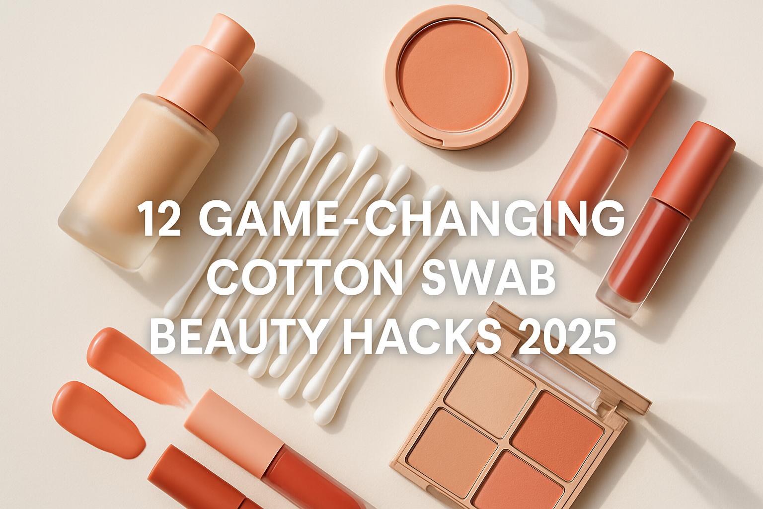 12 Game-Changing Cotton Swab Beauty Hacks 2025
