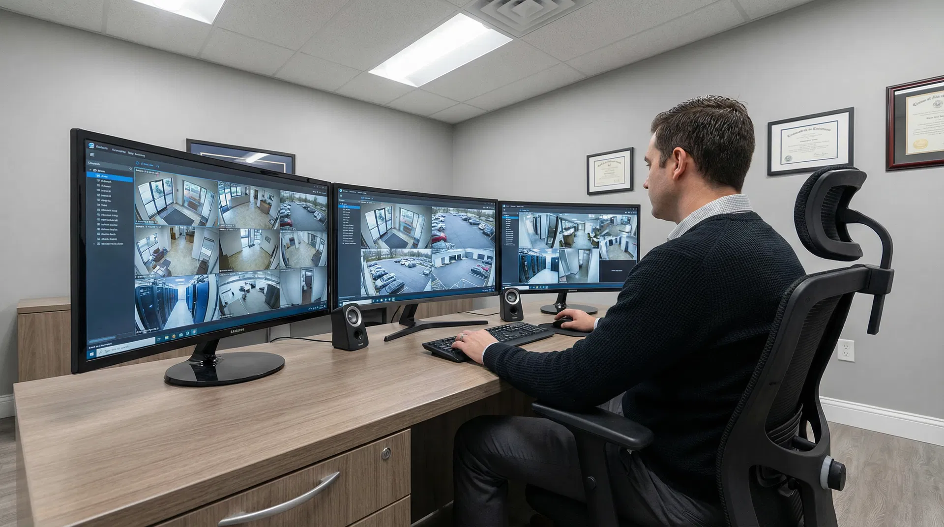 Central de monitoramento 24h Guardian Segurança - Vigilância patrimonial Brasília DF