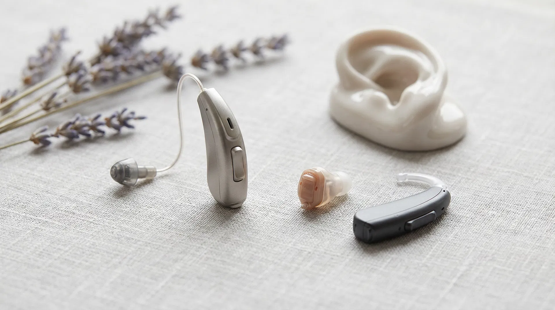 Aparelhos auditivos modernos