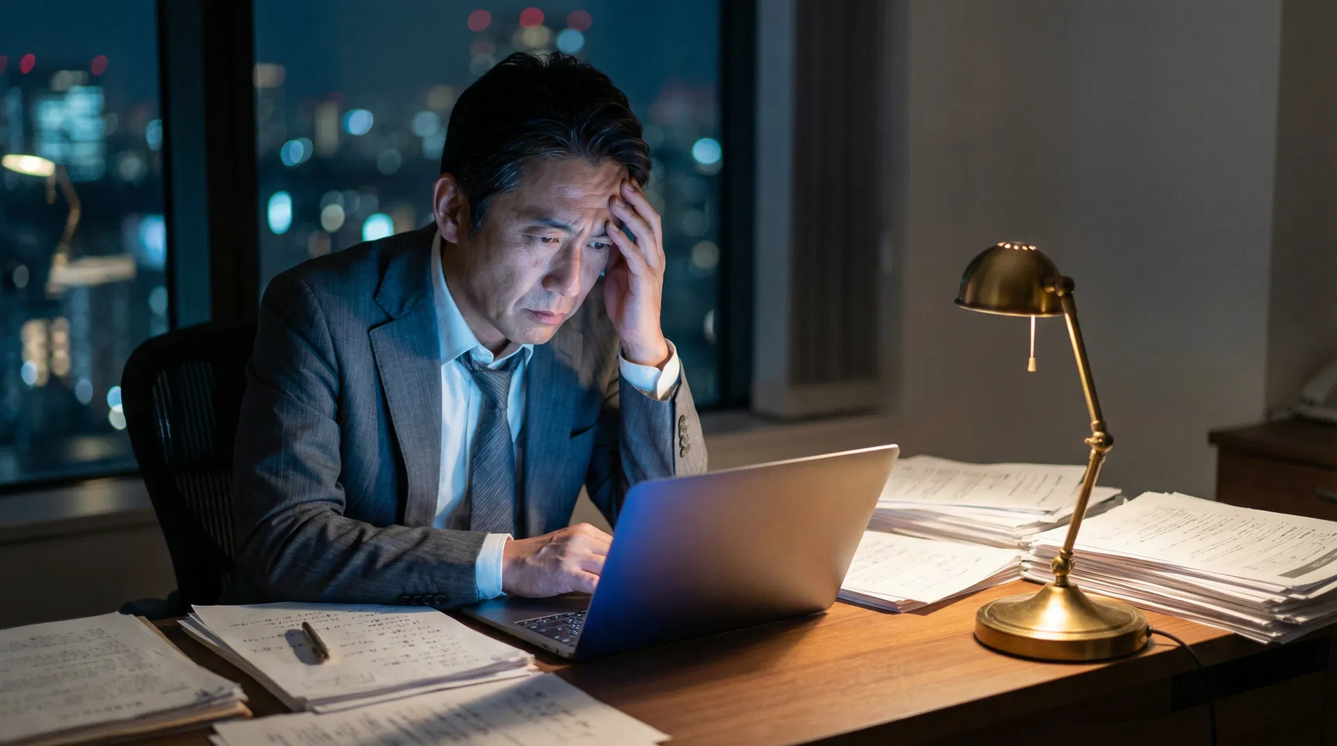 キャリアに悩むビジネスパーソン