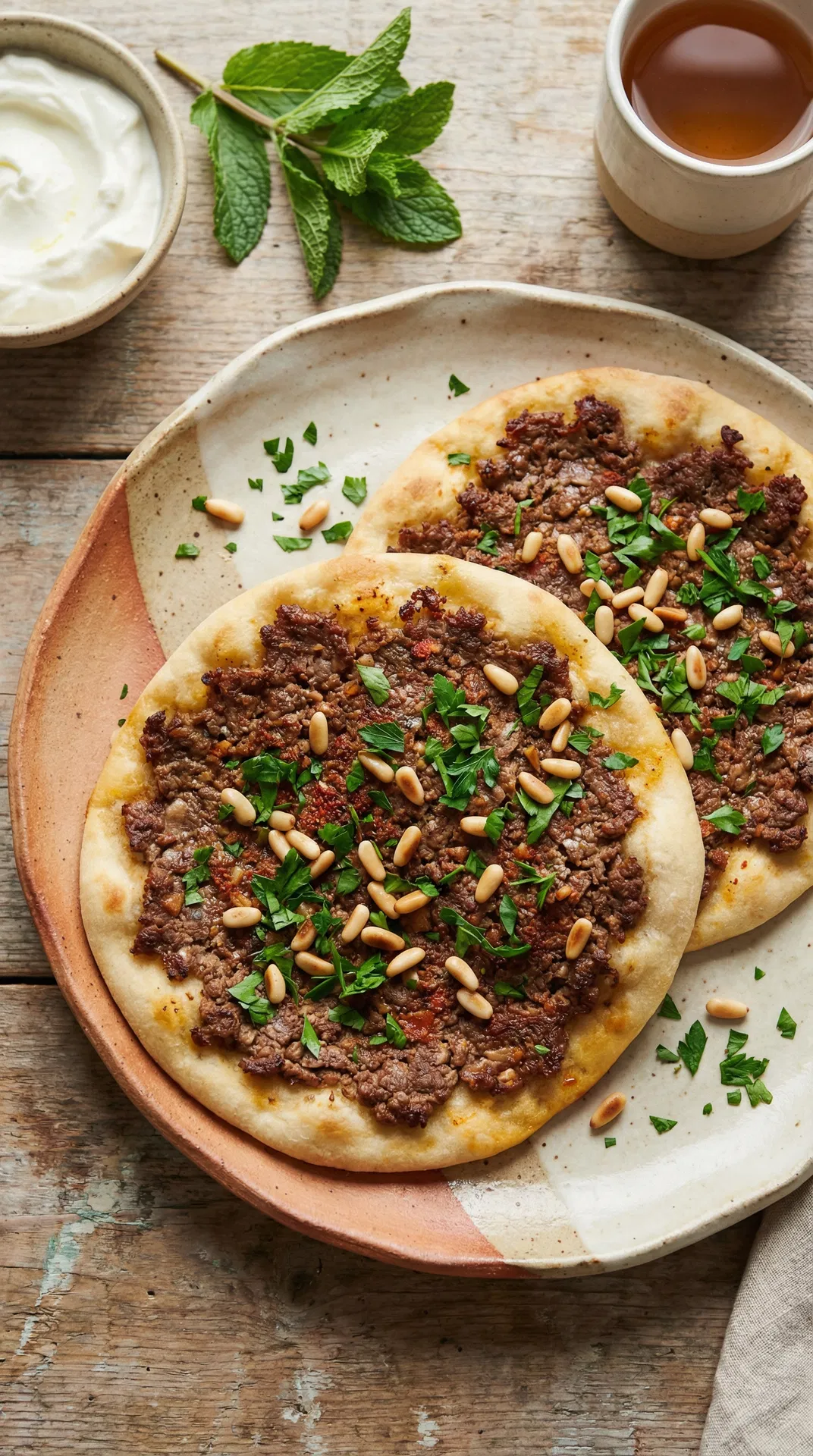 Manaisch mit Hackfleisch