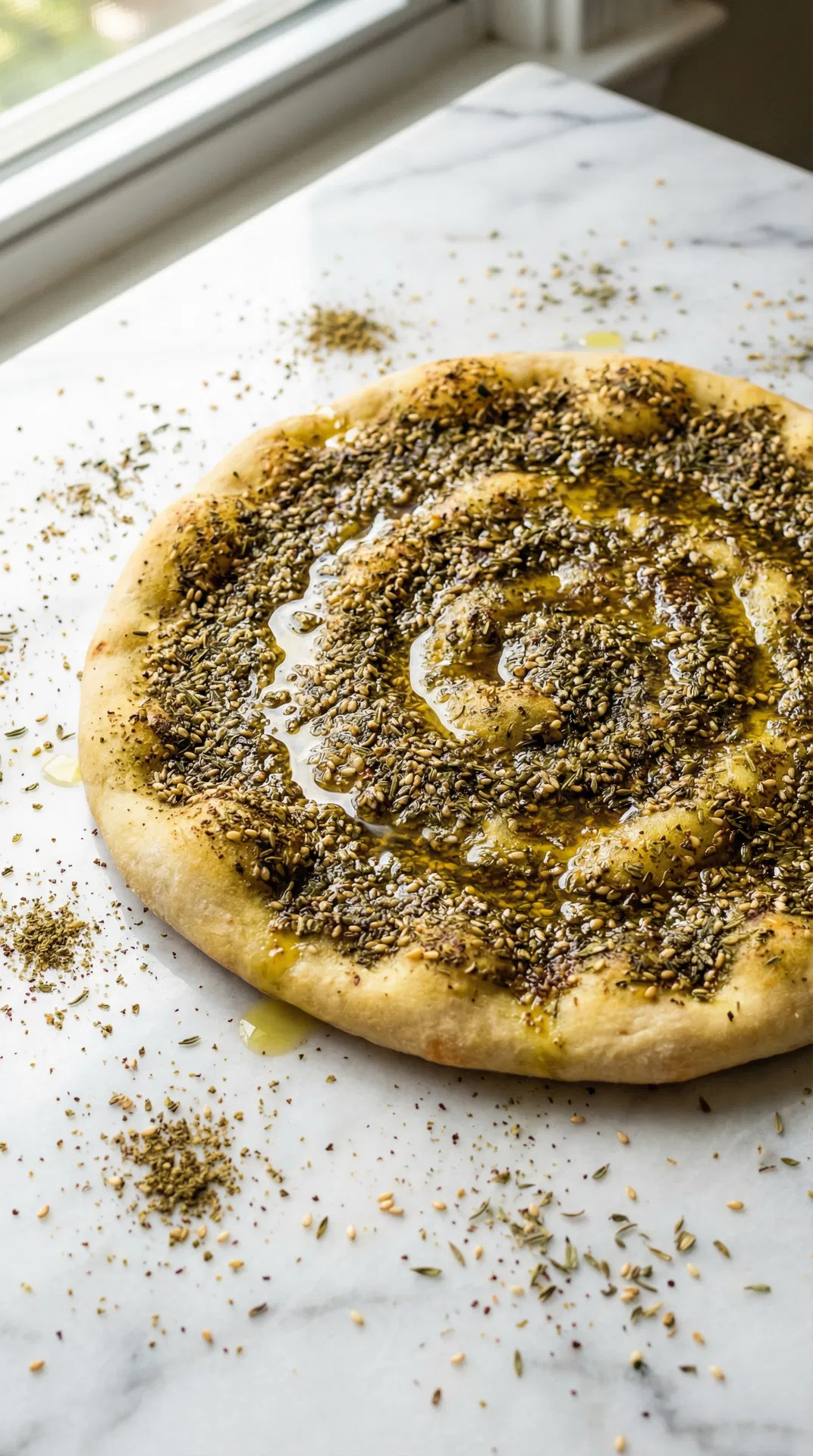 Manaisch mit Za'atar