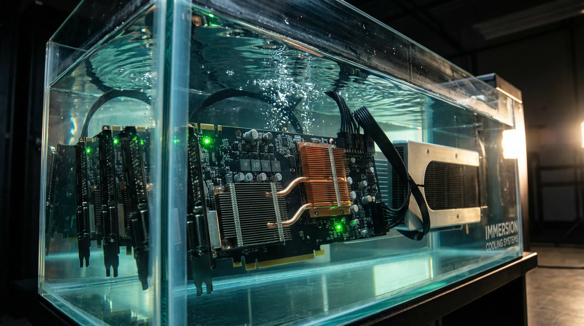 Single-phase immersion cooling