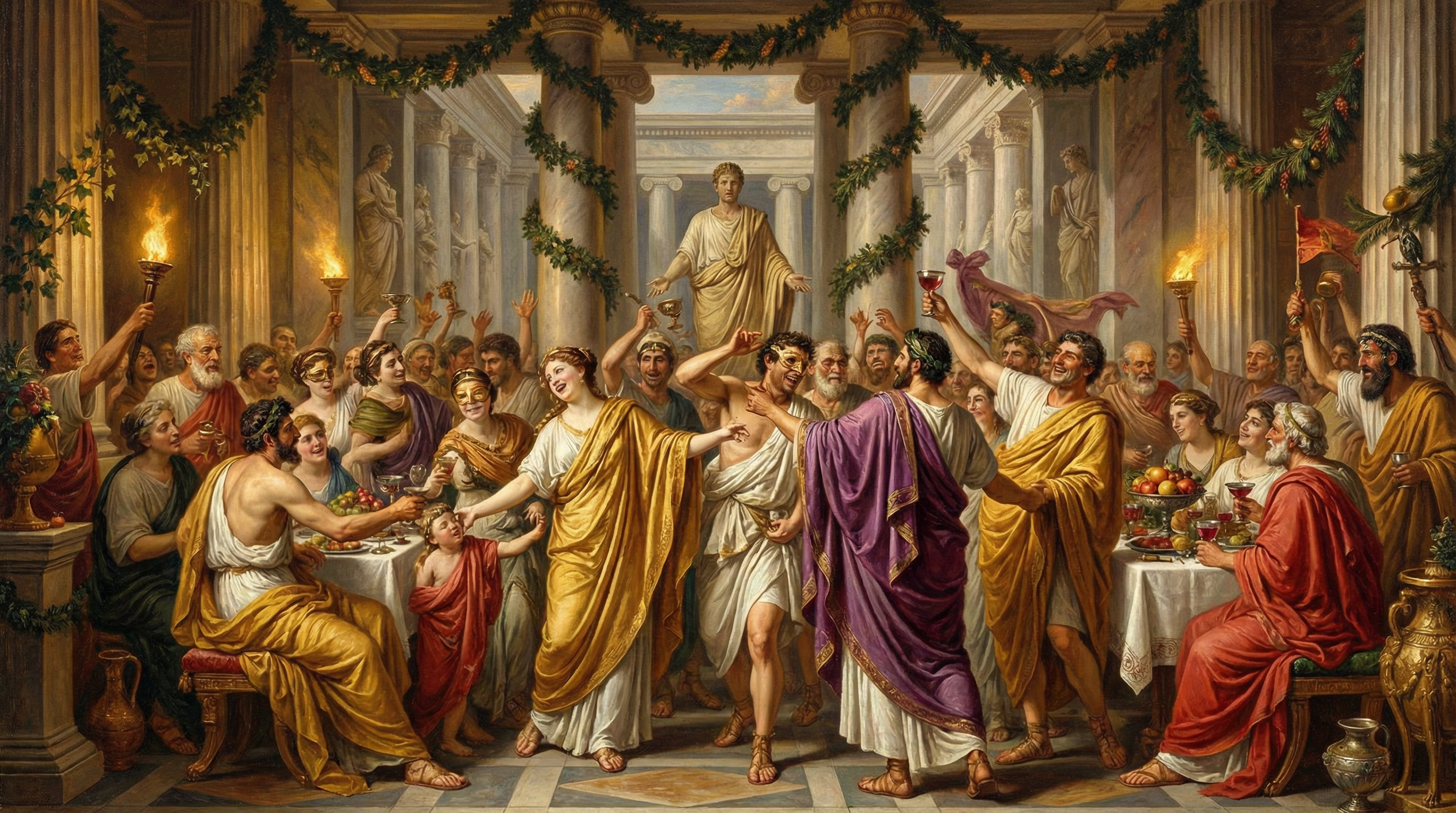 Festas pagãs da antiguidade romana - Saturnália