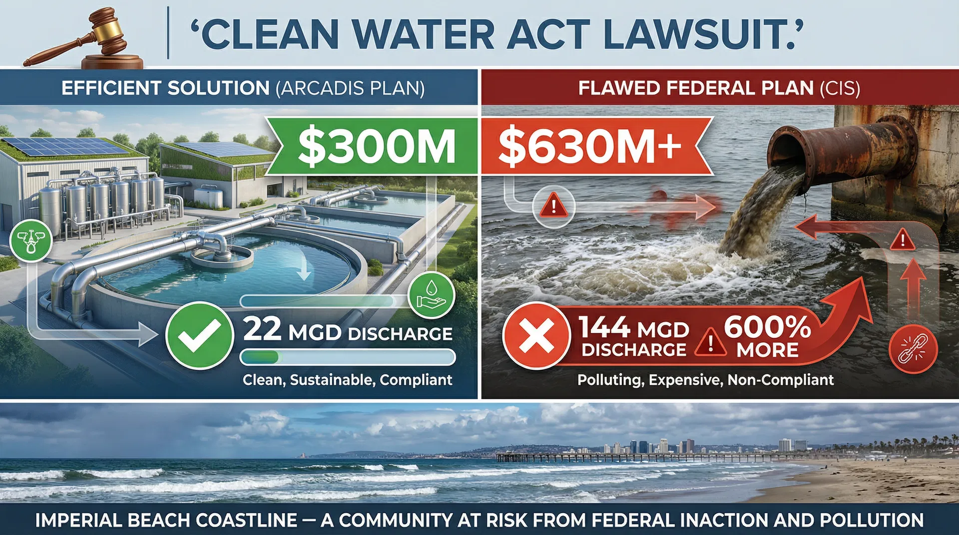 The Tijuana-San Diego Sewage Crisis: How Environmental Lawsuits Paved the Way for a Flawed Federal Plan