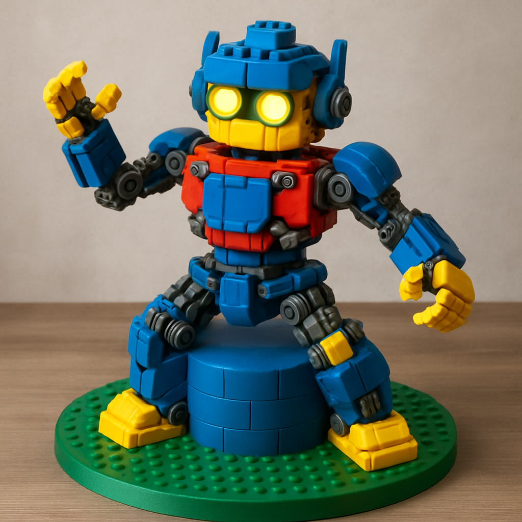 Bolo Lego - Robô Lego Gigante