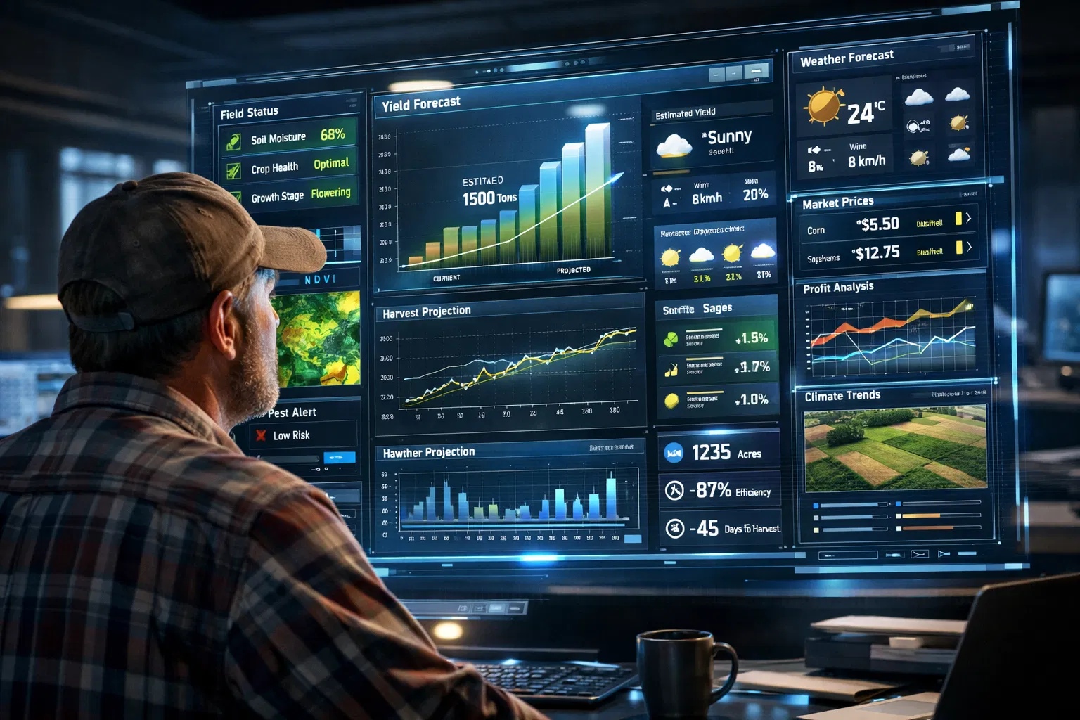 Análise de Dados Agrícola