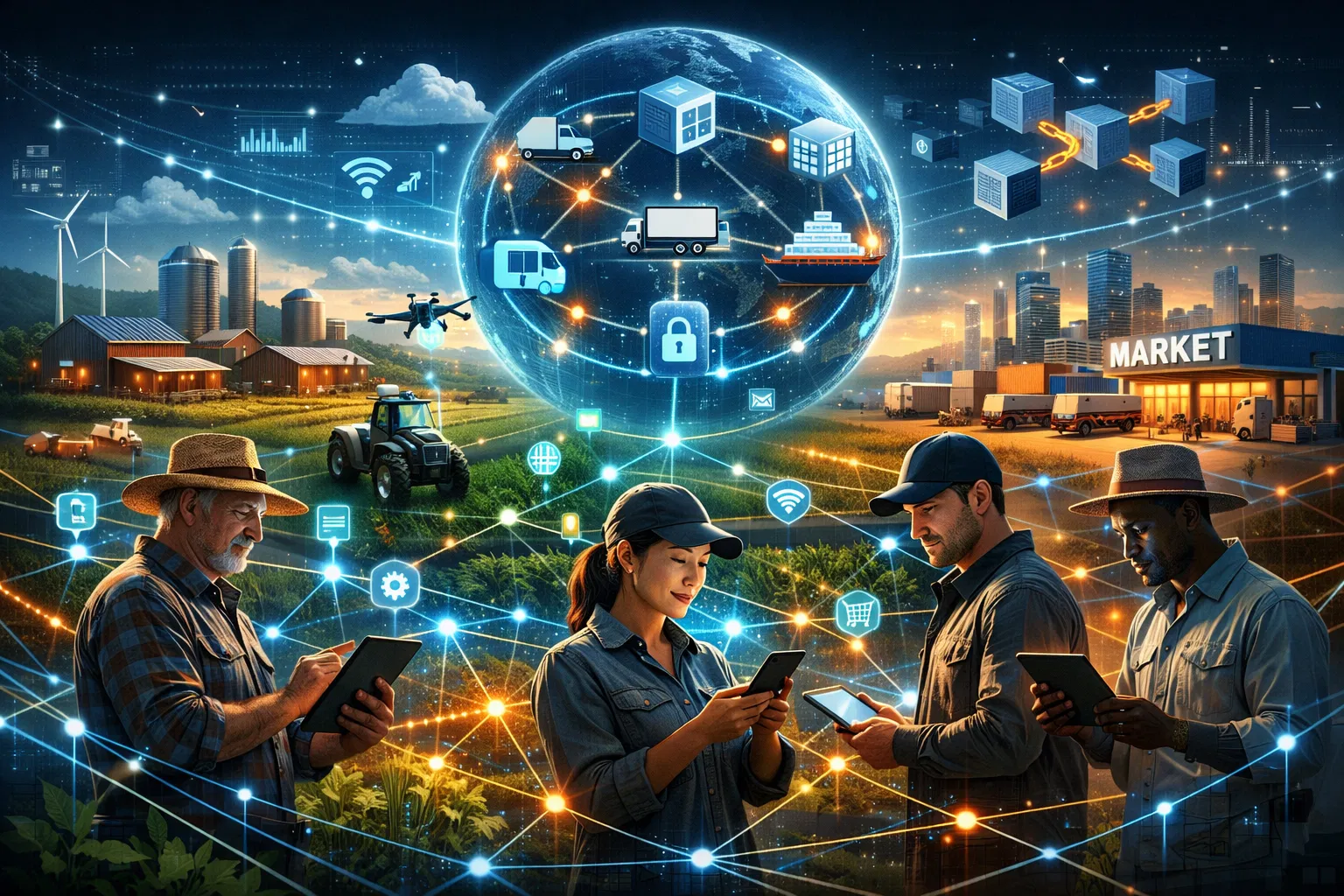 Ecossistema Conectado de Agronegócio