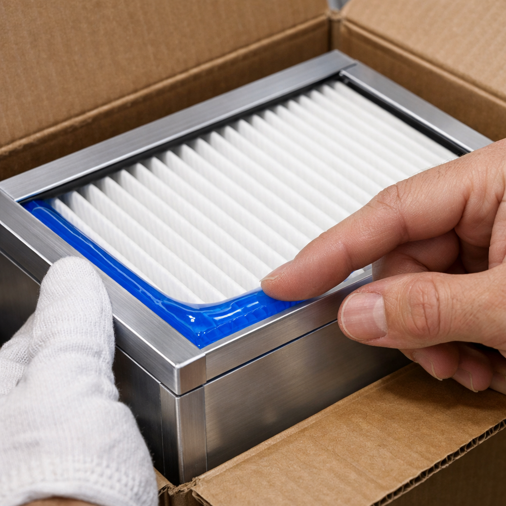 Hepa Filtre Değişimi Nasıl Yapılır (Ameliyathane ve Temiz odalar için) 6 Adım 6: Yeni Filtrenin Hazırlanması ve Kontrolü