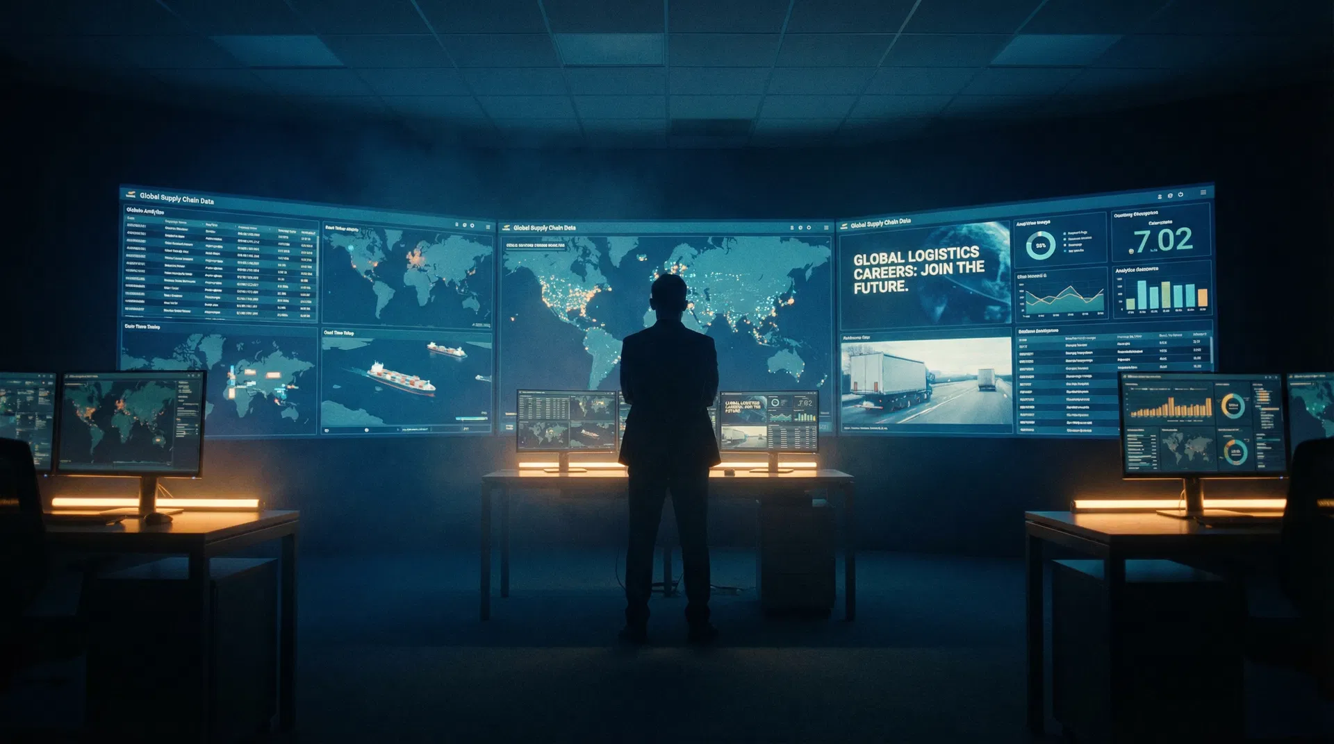 Logistics control room