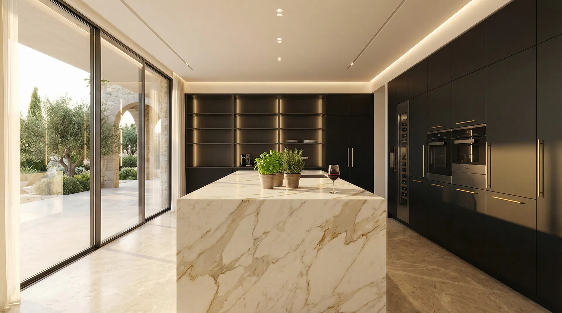 Cocina italiana de lujo PRELUXINT