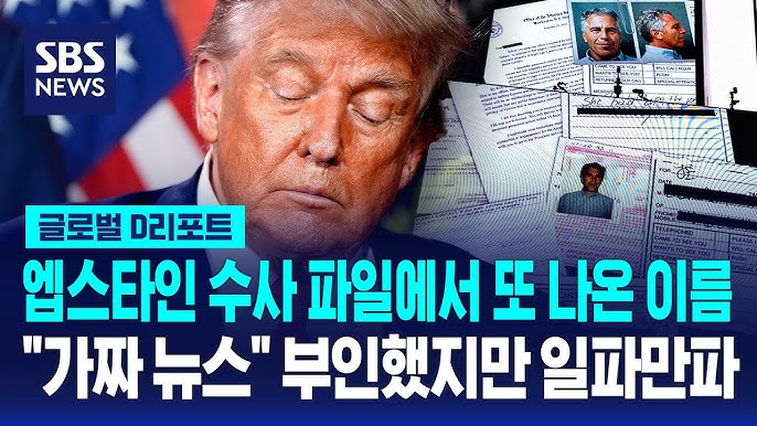 엡스타인 파일 트럼프 SBS 보도
