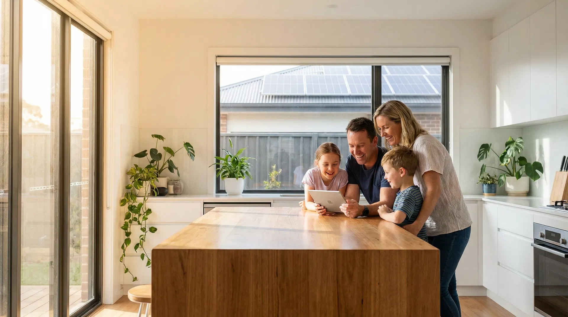 Australian family using Powerbit app