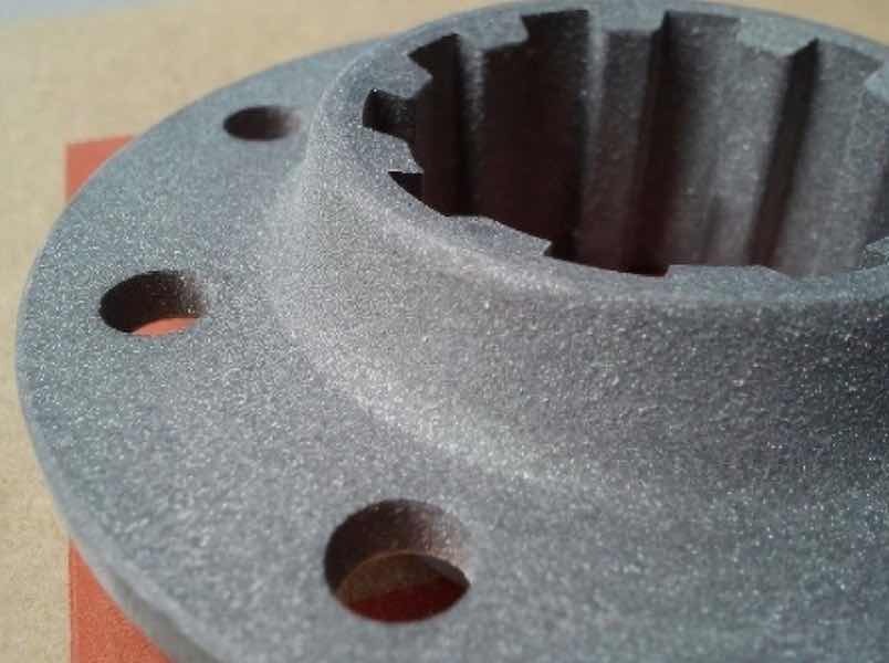 Phosphated steel surface