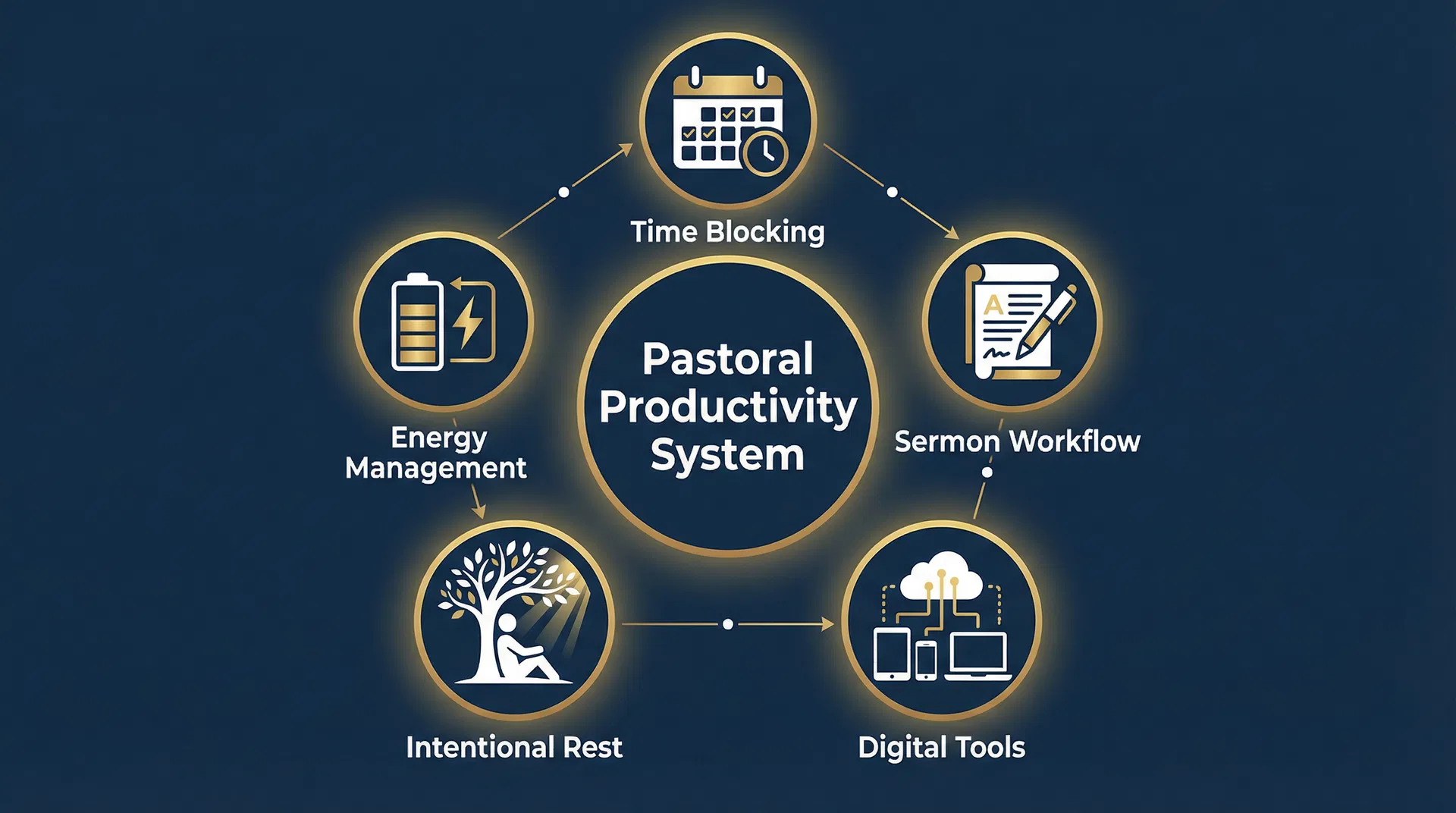 Five components of pastoral productivity system in pentagon diagram