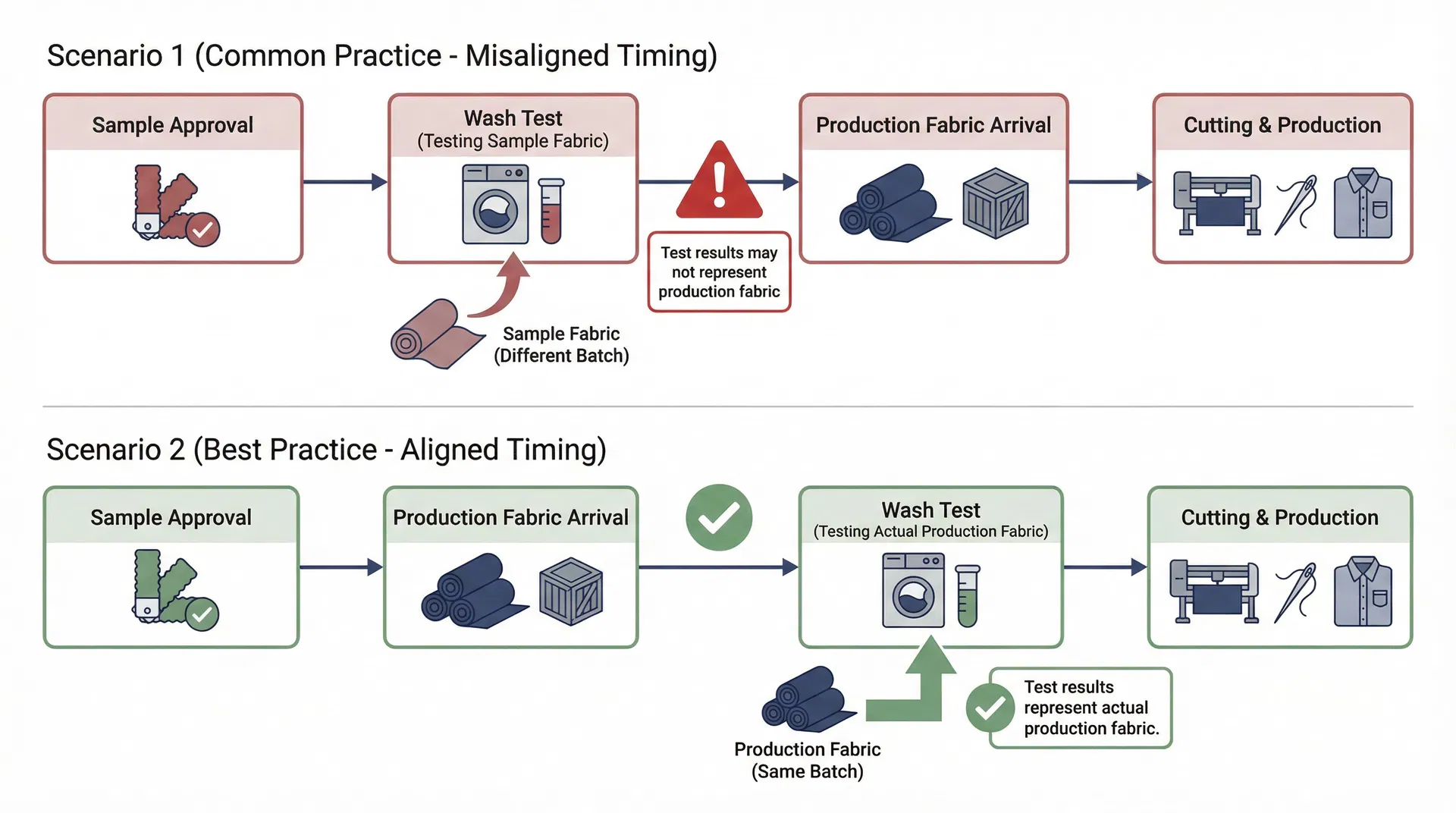 企業制服洗滝測試時機與長期耐用性預測的時間尺度落差