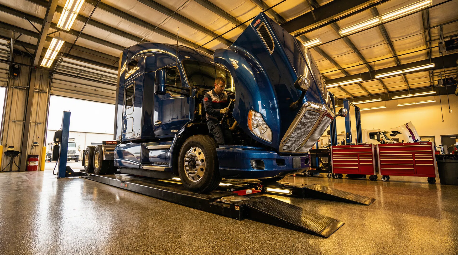 CTR heavy duty repair shop interior