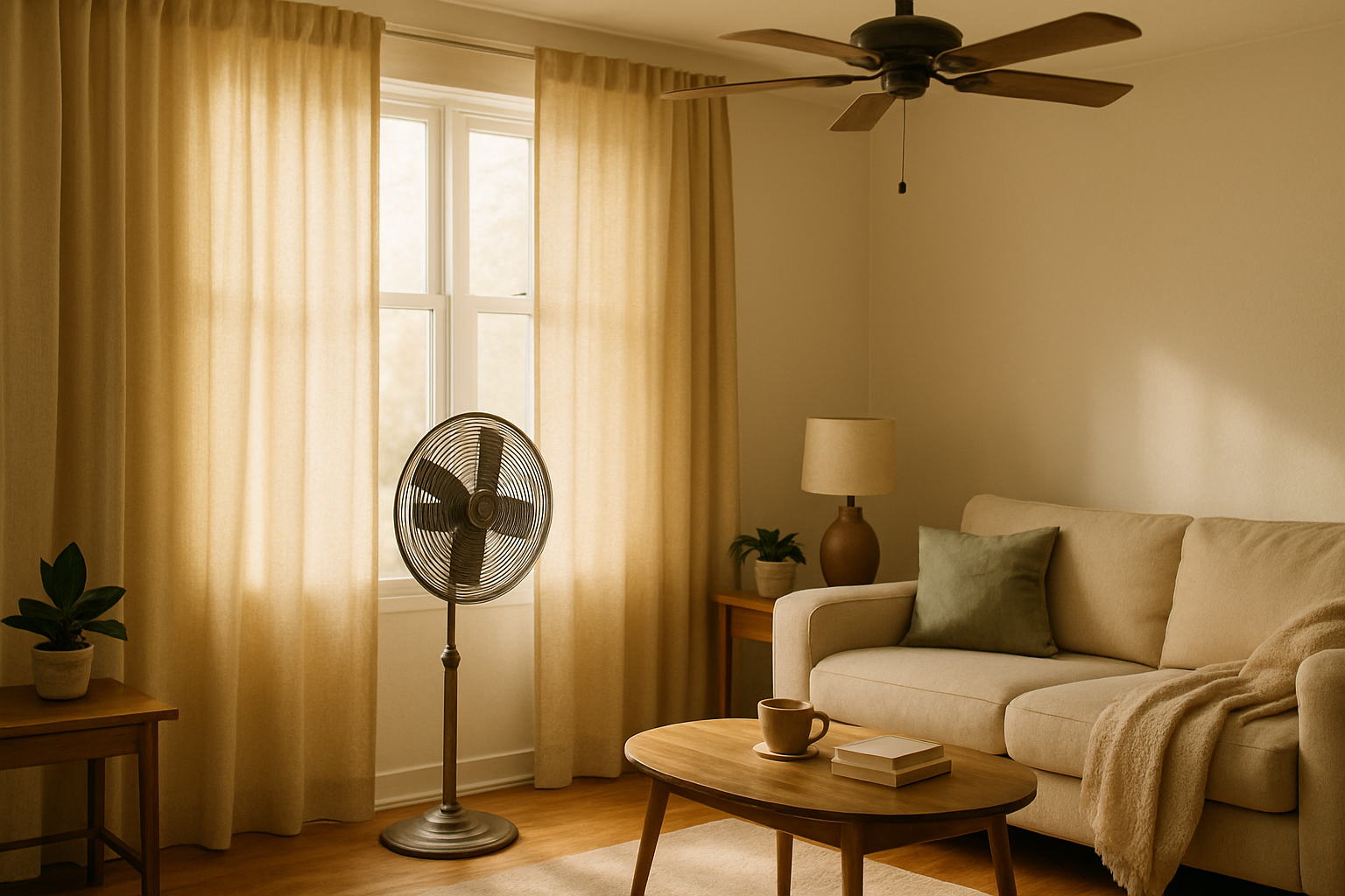 Fan Use and Cross-Ventilation