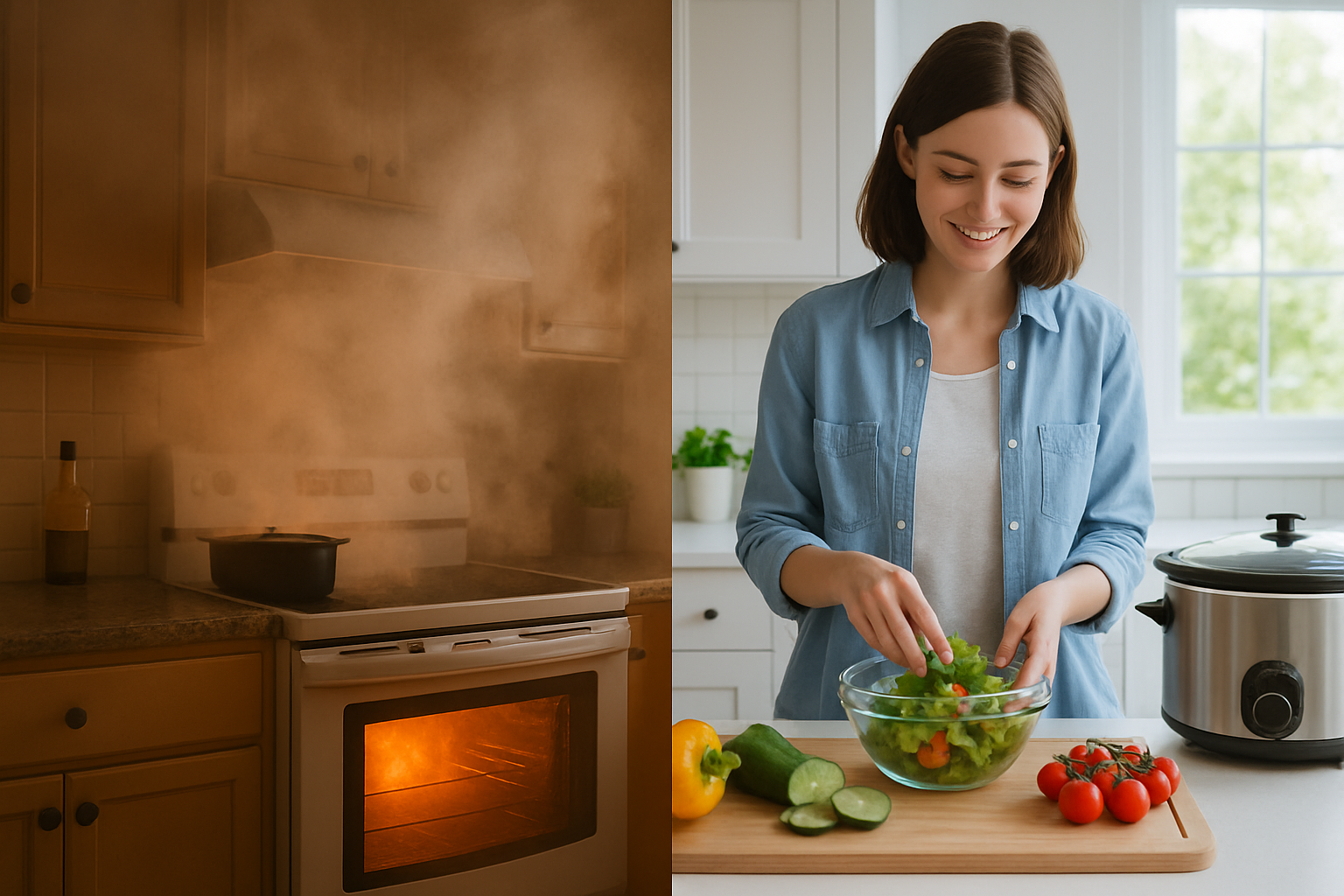 Smart Cooking for a Cooler Kitchen