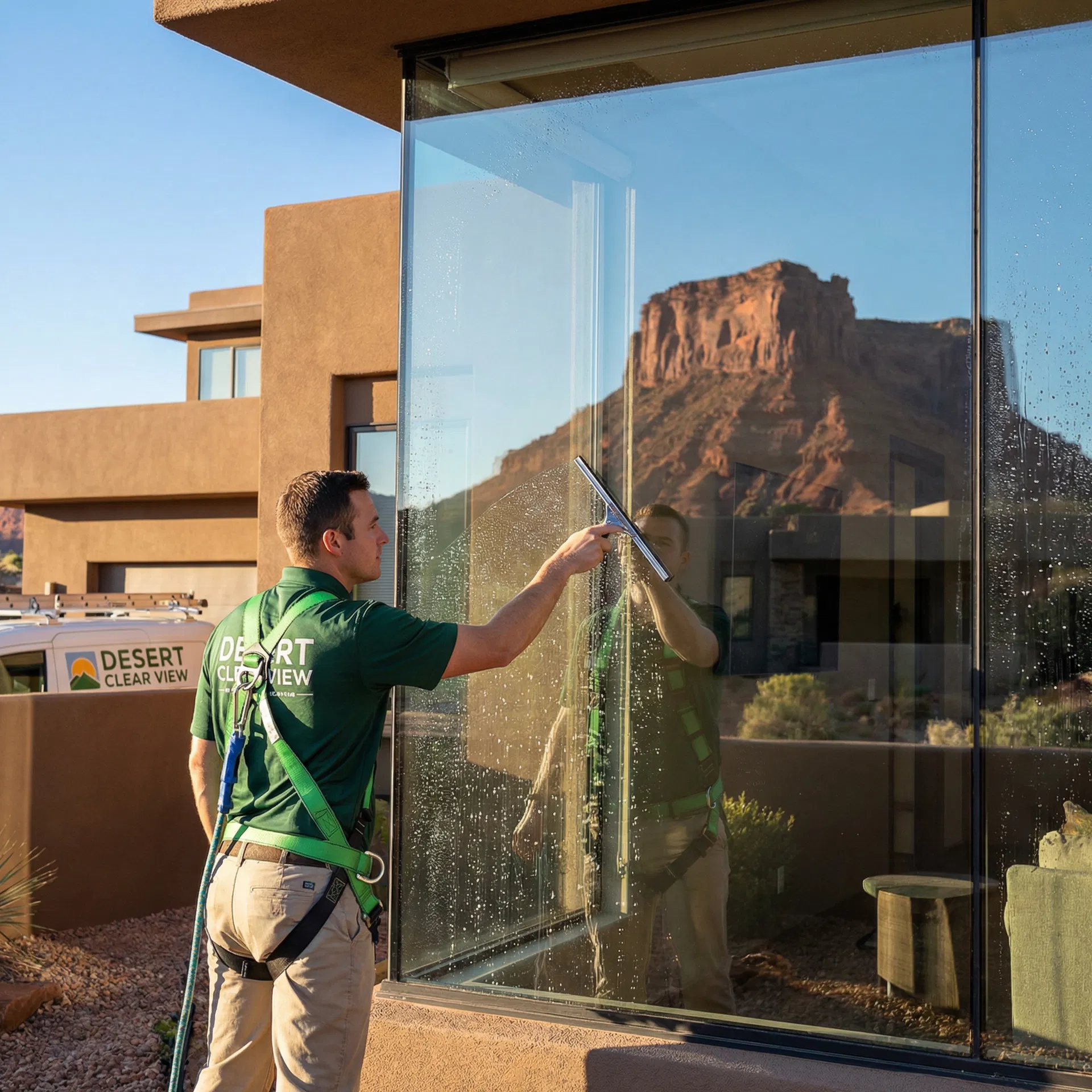 Professional window cleaning service in St. George, Utah