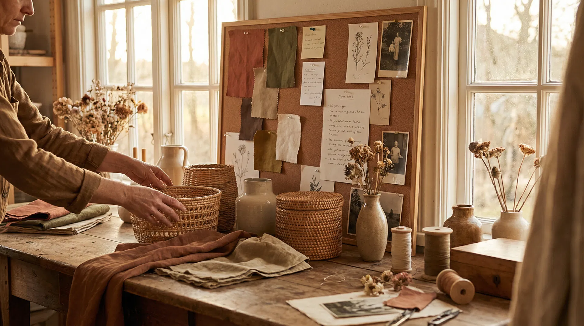 Processo criativo de seleção de peças