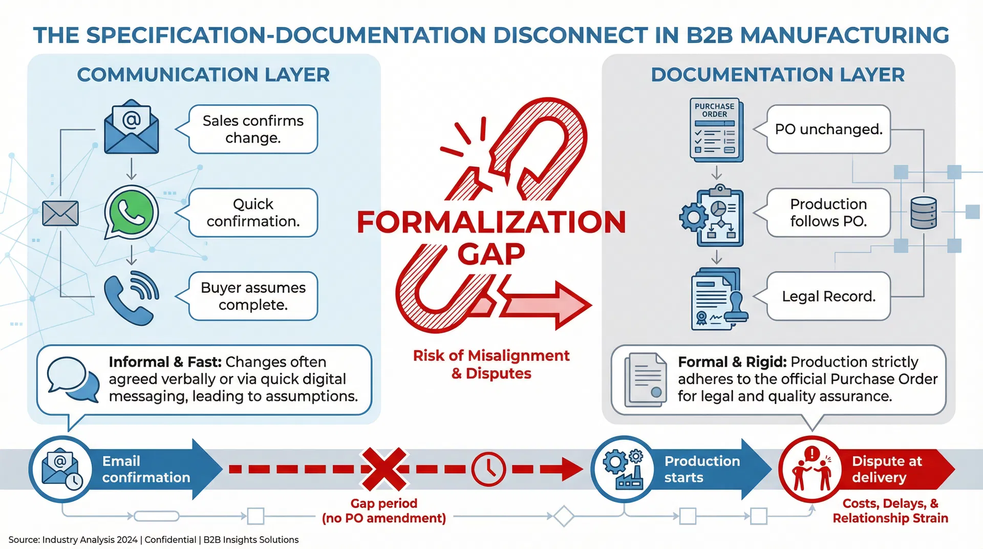 Specification Communication vs Documentation Gap