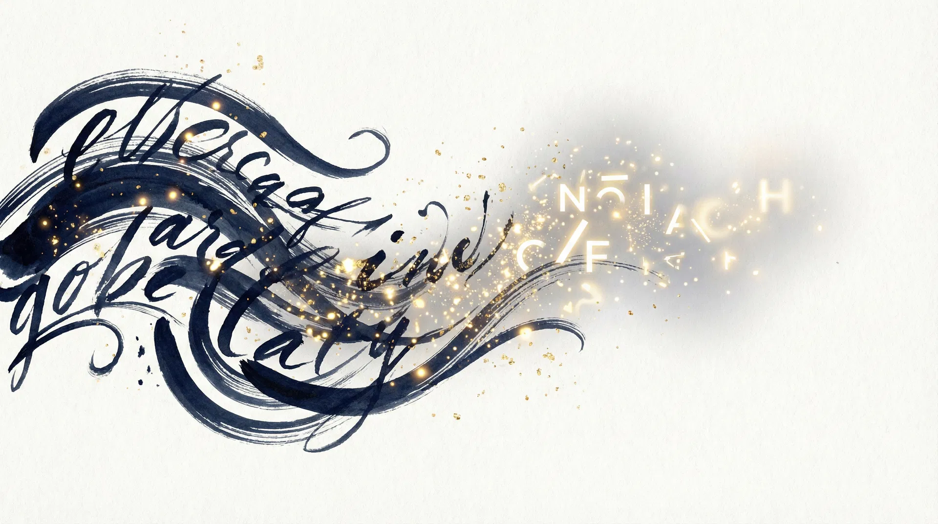 Escritura transformándose en contenido digital