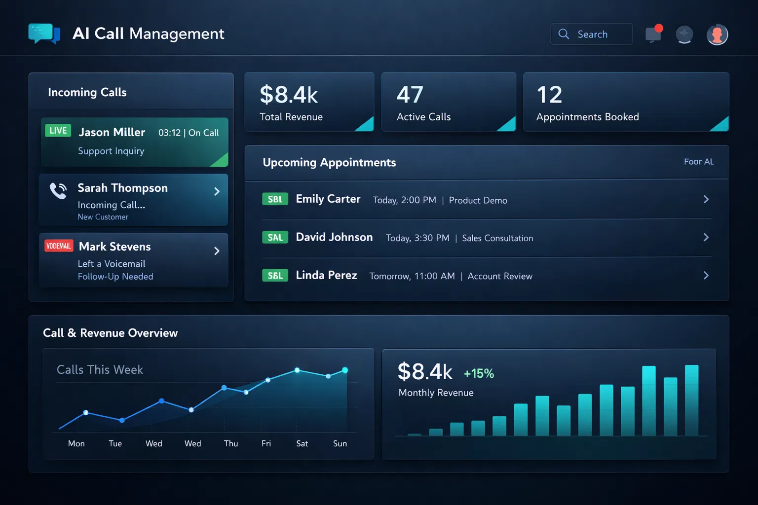 Live Dashboard