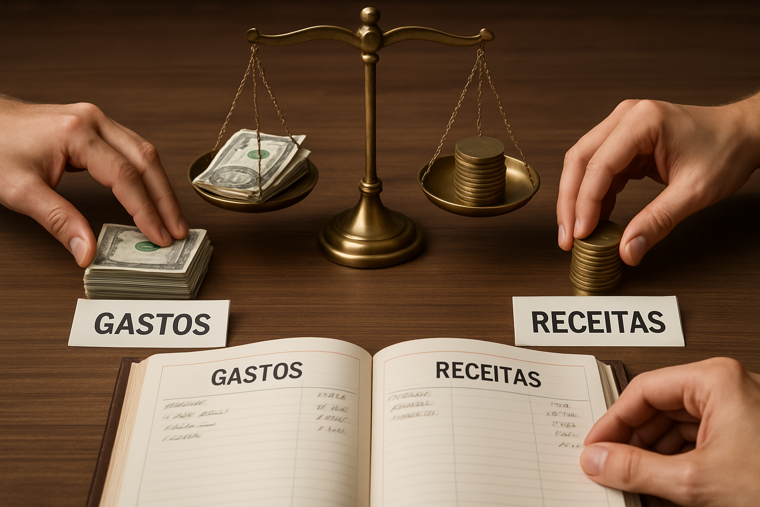 O ZapGastos: Seu Aplicativo de Controle Financeiro Definitivo Equilíbrio e organização financeira