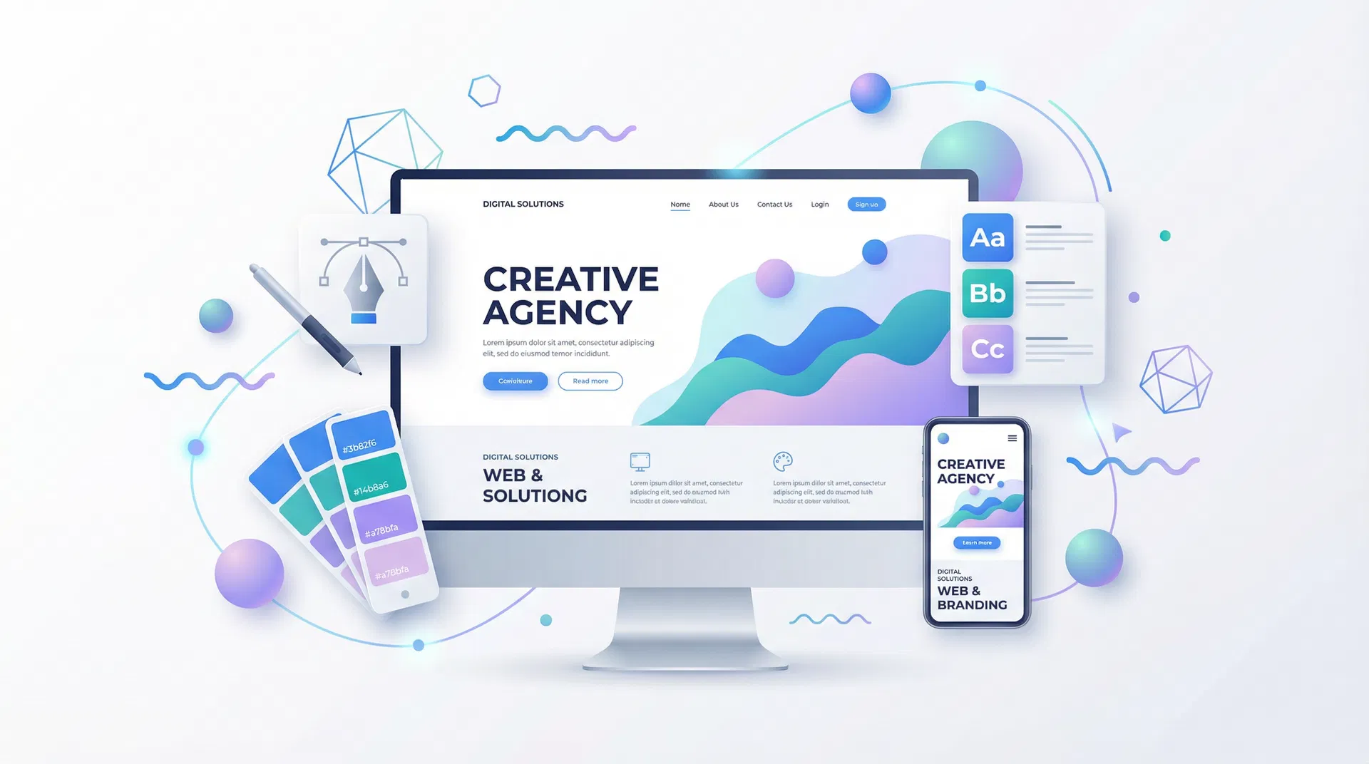 Création Digitale - Design professionnel et moderne