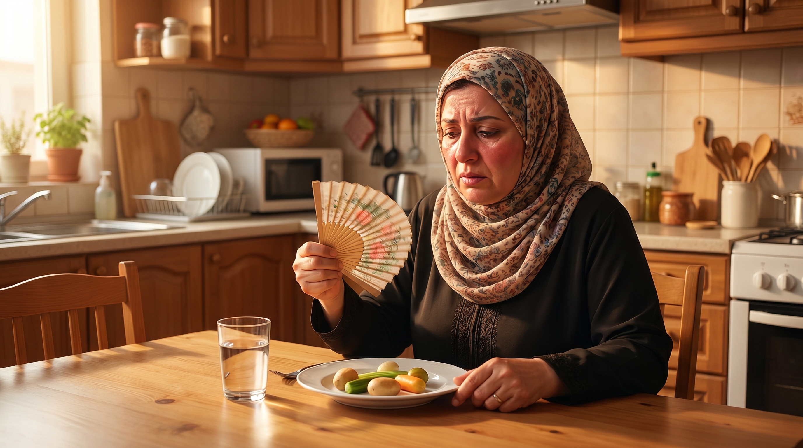 انقطاع الطمث والهبات الساخنة
