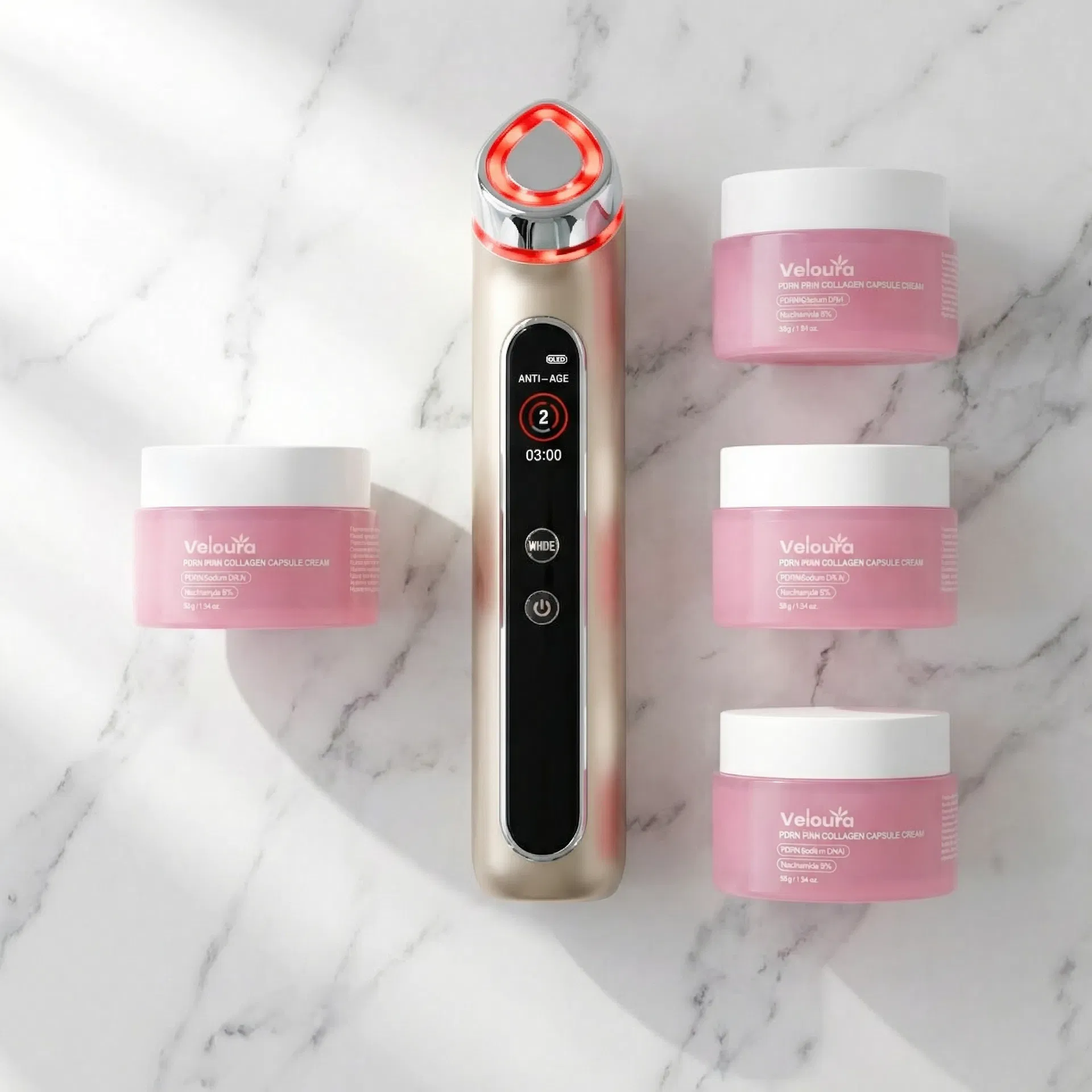 Best Value Bundle - Booster Pro + 4 PDRN Creams