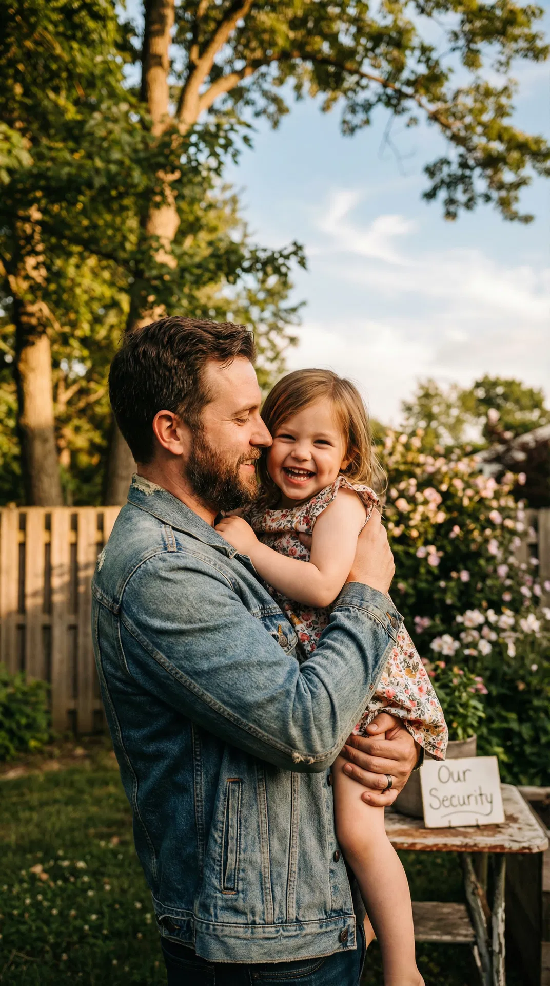 Father and daughter - life insurance protection for NJ families