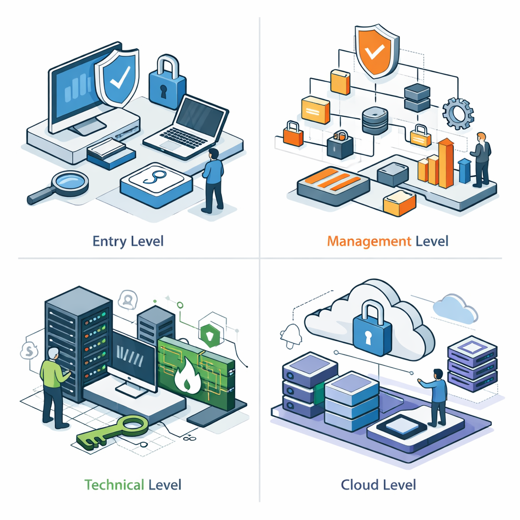 Cyber Security Expert Certifications Infographic