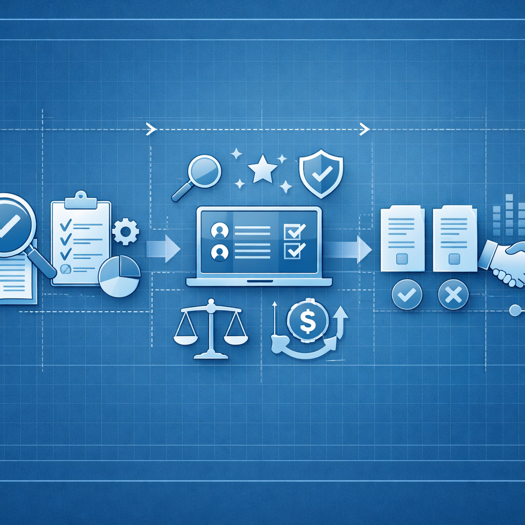 Vendor Evaluation Infographic