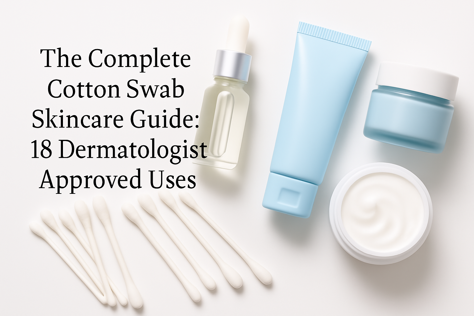 The Complete Cotton Swab Skincare Guide: 18 Dermatologist Approved Uses