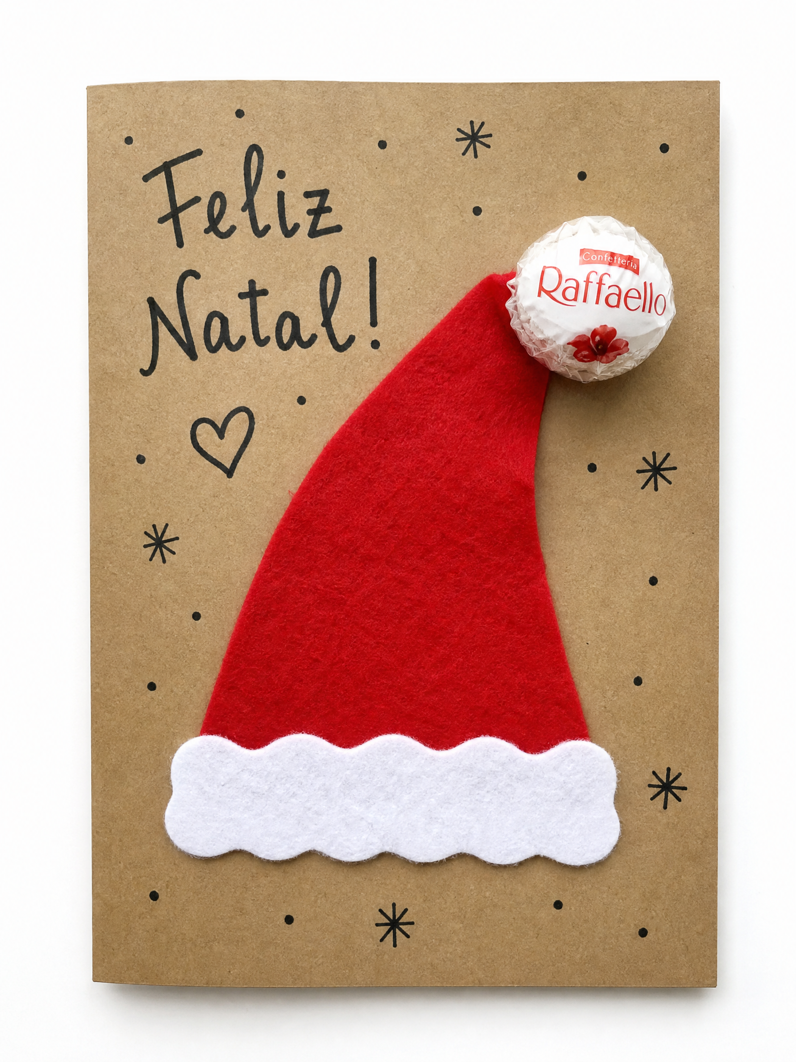 Cartão de Papai Noel