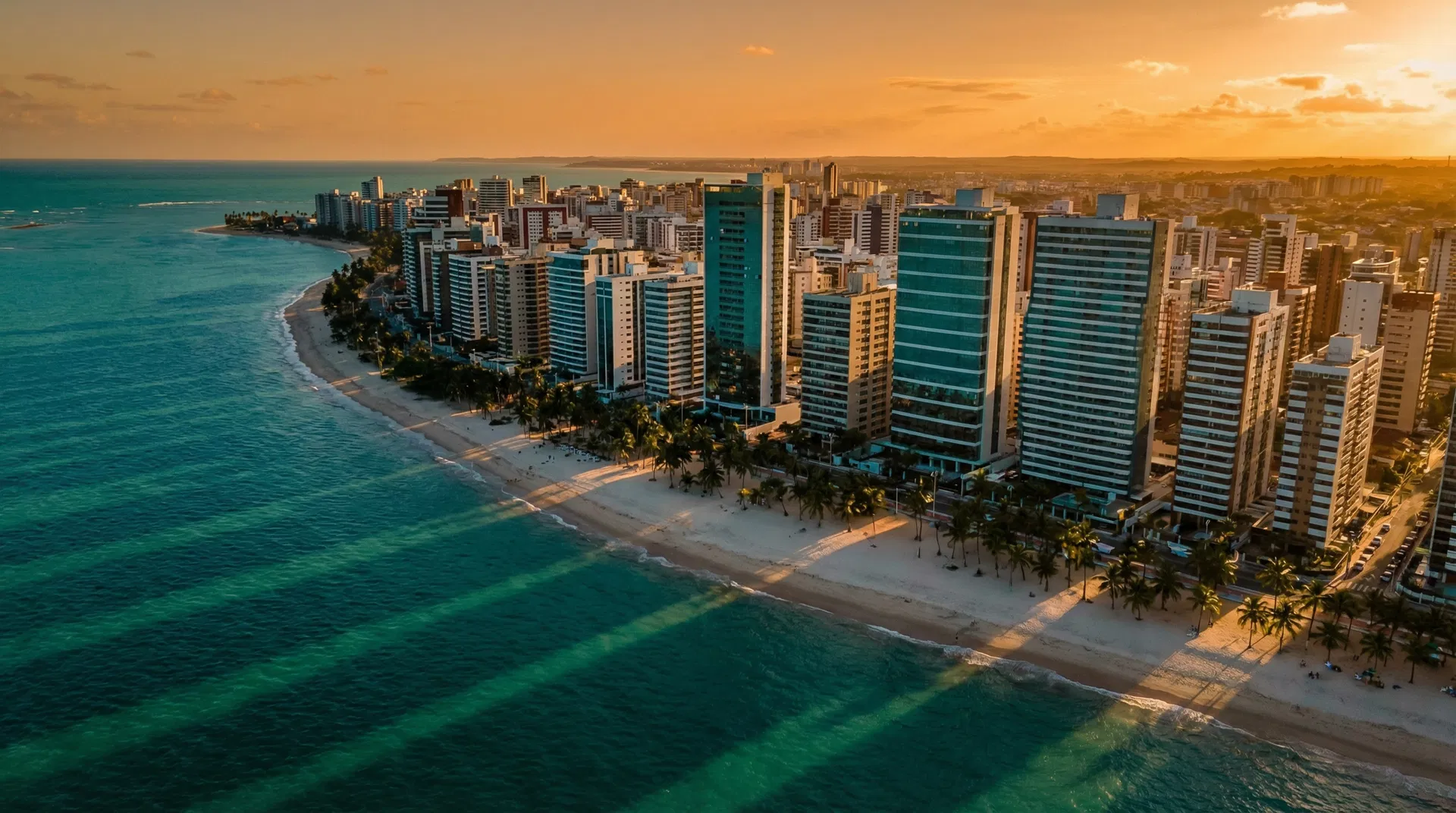 Vista panorâmica de Maceió, Alagoas