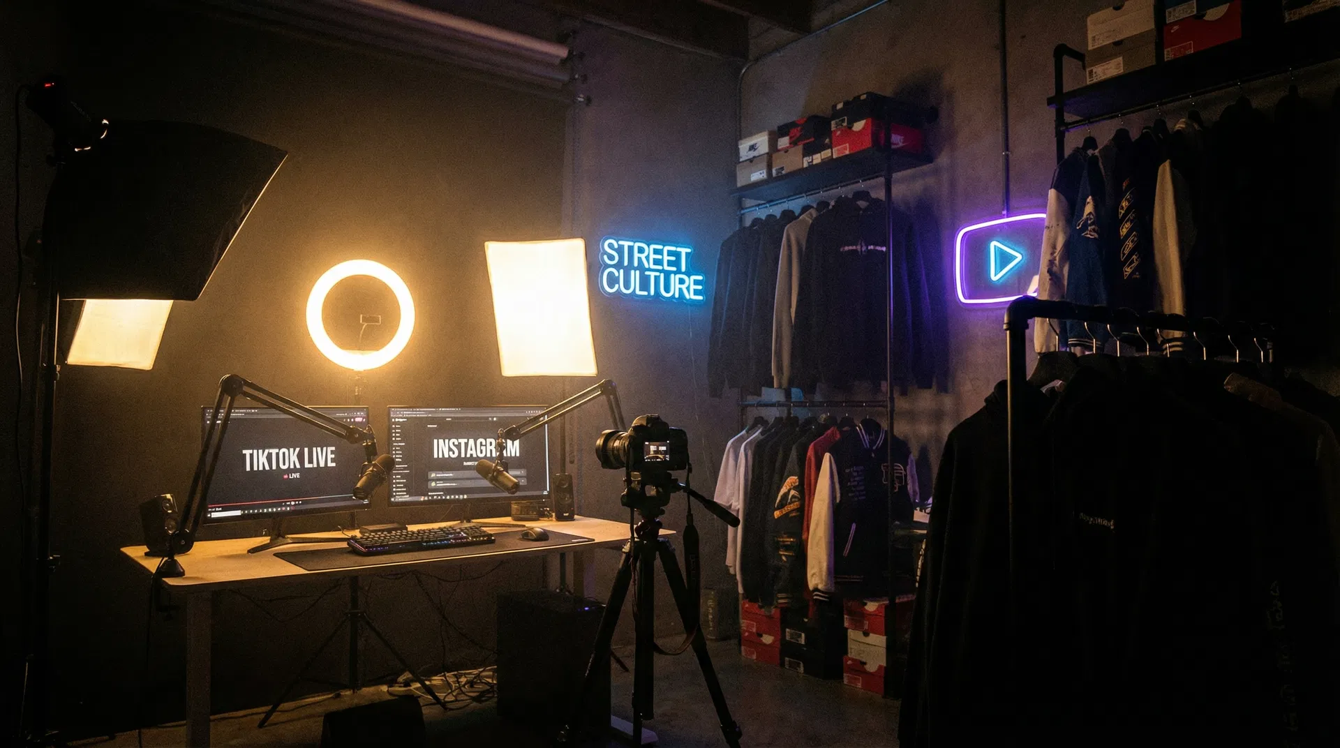 Live streaming setup