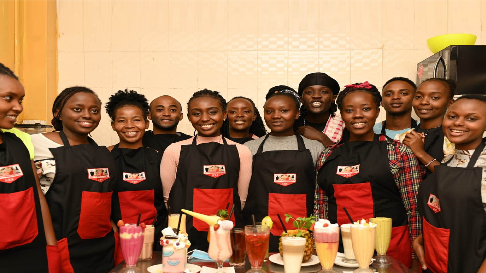 Group photo of Nairobi Bar School students
