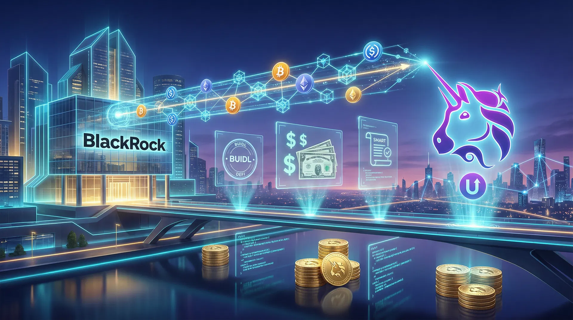 BlackRock su Uniswap: Wall Street Entra nella DeFi - Analisi Completa