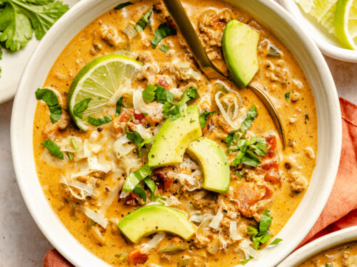 Beefy Taco Soup