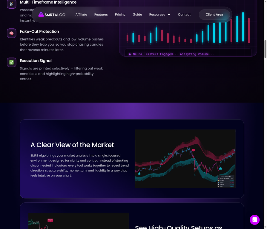 SMRT Algo AI Precision