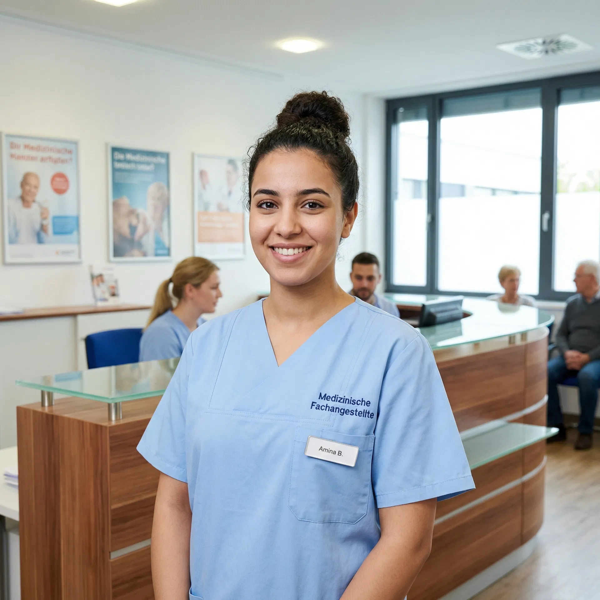 سارة - مساعدة طبية متخصصة (تدريب مهني)